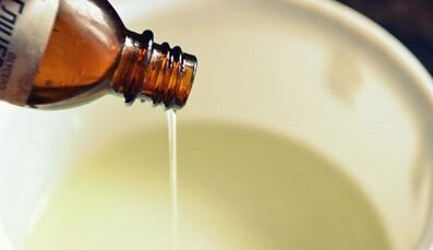 Glycerin zur Behandlung von Nagelpilz